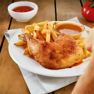 Poulet Sec & Frites