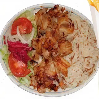 Plato Kebab mixto