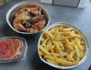 N-3 Pollo + Patatas + Tortilla + Bebida