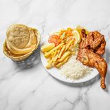Menú Pollo A La Brasa 1