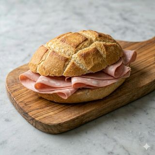Panino tartaruga alla mortadella