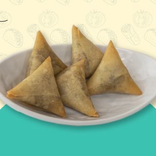 Samosas de cordero 二