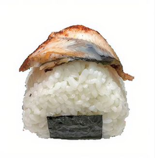 43A.Onigiri De Anguila Aguacate Y Sésamo (1 Pza.)