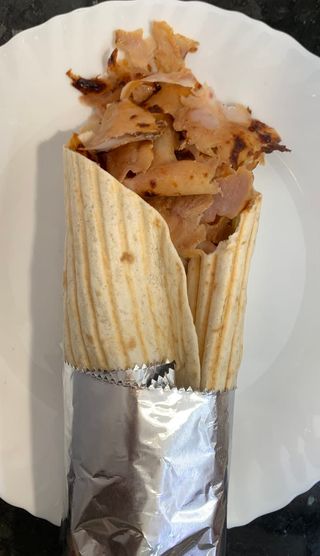 Menú kebab solo carne(sin ensalada)