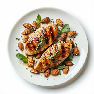 190. Pollo alla mandorle