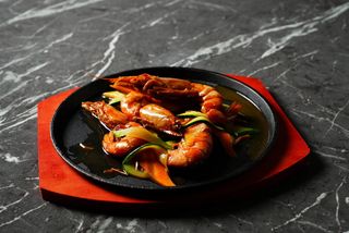 Gamberoni alla piastra