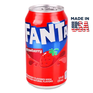 Напій Fanta Strawberry з/б (0,355л)