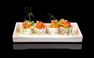 216 Spicy salmon - 8 pezzi