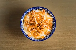 Crema di Autentico Yogurt Greco con miele e noci