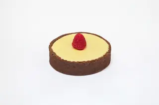 Tarte au Chocolat Blanc-Framboises