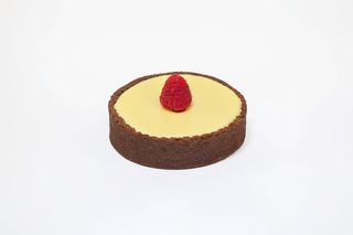 Tarte au Chocolat Blanc-Framboises