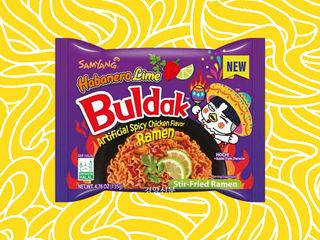 Локшина з куркою xабанеро та лаймом Sam Yang Buldak (135g)