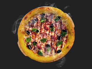 Італійська м'ясна піца