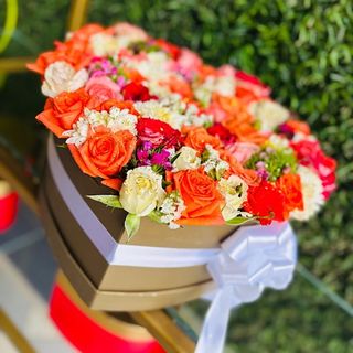 Box LOVE multicolore 