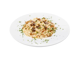 76. Ризото с черен трюфел от Валоне и манатарки (300г)