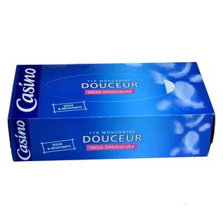 Boîte de mouchoirs douceur trois épaisseurs x110 - CASINO