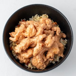Креветки динамит с рисом (250г)