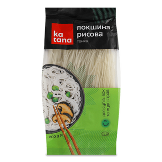 Локшина Katana рисова тонка (200г)