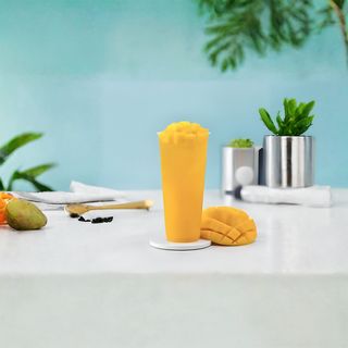 Bubble tea Al mango