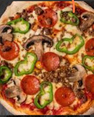 Pizza Tres Carnes Mediana (26 Cm.)