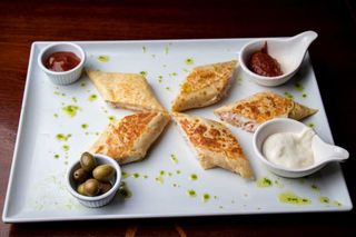 Crêpe Au Saumon Et Chevrète