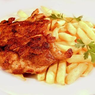 Muslo De Pollo A La Brasa