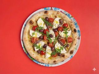 Caprese focaccia