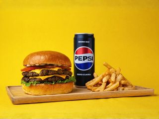 DOUBLE CHEESEBURGER ZESTAW