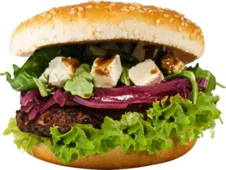 Burger wegetariański