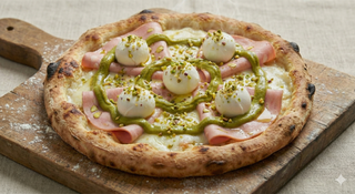 Focaccia pistaccosa