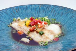 Filetto di pesce bianco al vapore