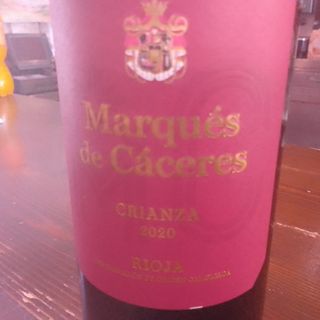 Vino Tinto Marqués De Cáceres Crianza (Rioja)