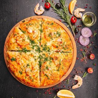 Пицца "Морской коктейль" (25 см.)