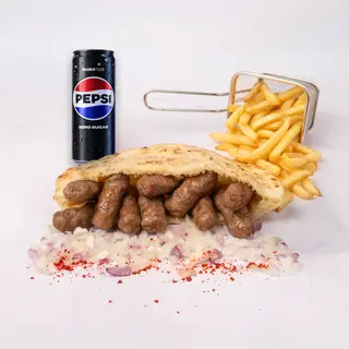 Walter & Pepsi  ćevapi Combo meni Zero