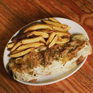 Milanesa Fugazzeta De Ternera