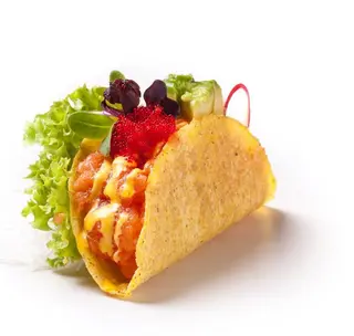 22 Salmon taco's