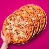 ¡Oferta! 3x2 Pizzas medianas