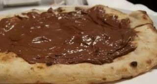 Pizza con Nutella