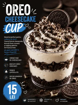 OREO CHEESECAKE 180gr