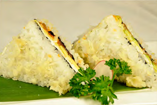 Salmon sandwich 2  pezzi