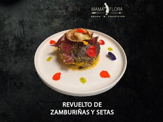 Revuelto De Zamburiñas Y Variado De Setas