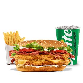 Double royale bacon cheese - menu