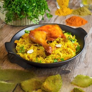 Plat Riz + 1/4 Tavuk