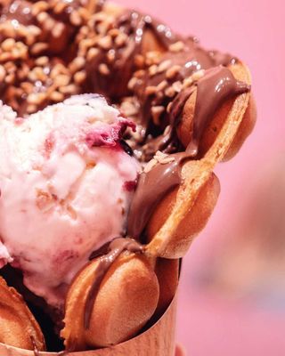 Bubble waffle 2 gusti