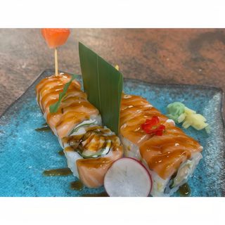 Salmón Uramaki (8 Pzs.)