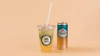 “BORJOMI AROMATI” with citrus- ginger taste