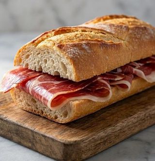 Sándwich De Jamón Ibérico