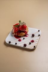 Яблочный пирог  с  мороженым