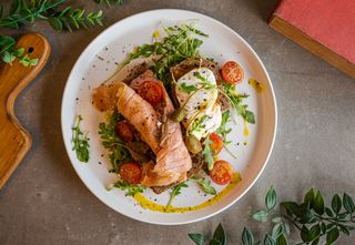 Bruschetta de Salmão Fumado