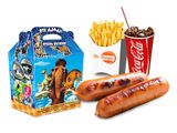 Сосиски+фри+напиток на выбор+маленькая игрушка (370г)